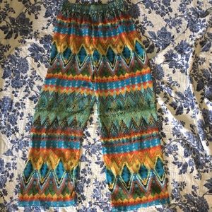 Dressy or casual vibrant colored pants